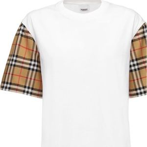 Burberry checkered Oversized Tshirt